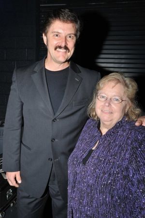 9 to 5 star Joe Mahowald and Jane Kelley Watt Photo